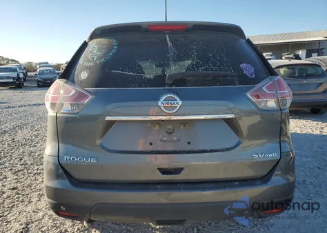 2015 Nissan Rogue S из США, поврежденный, VIN 5N1AT2MV1FC791722